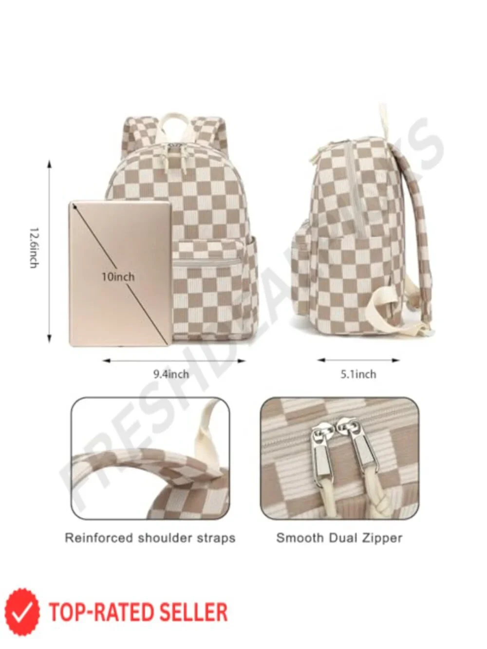 Corduroy Mini Backpack Casual Daypack Women Girls School Travel